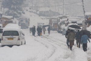 Road closed due to snow