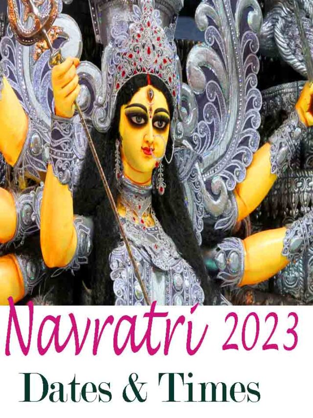 Navratri 2023 Dates and Time
